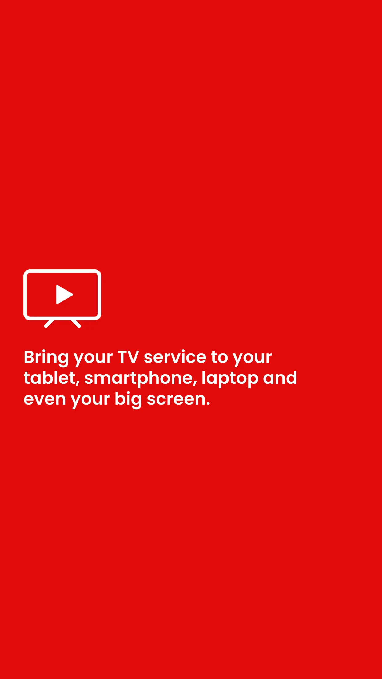 Virgin Plus TV screenshot