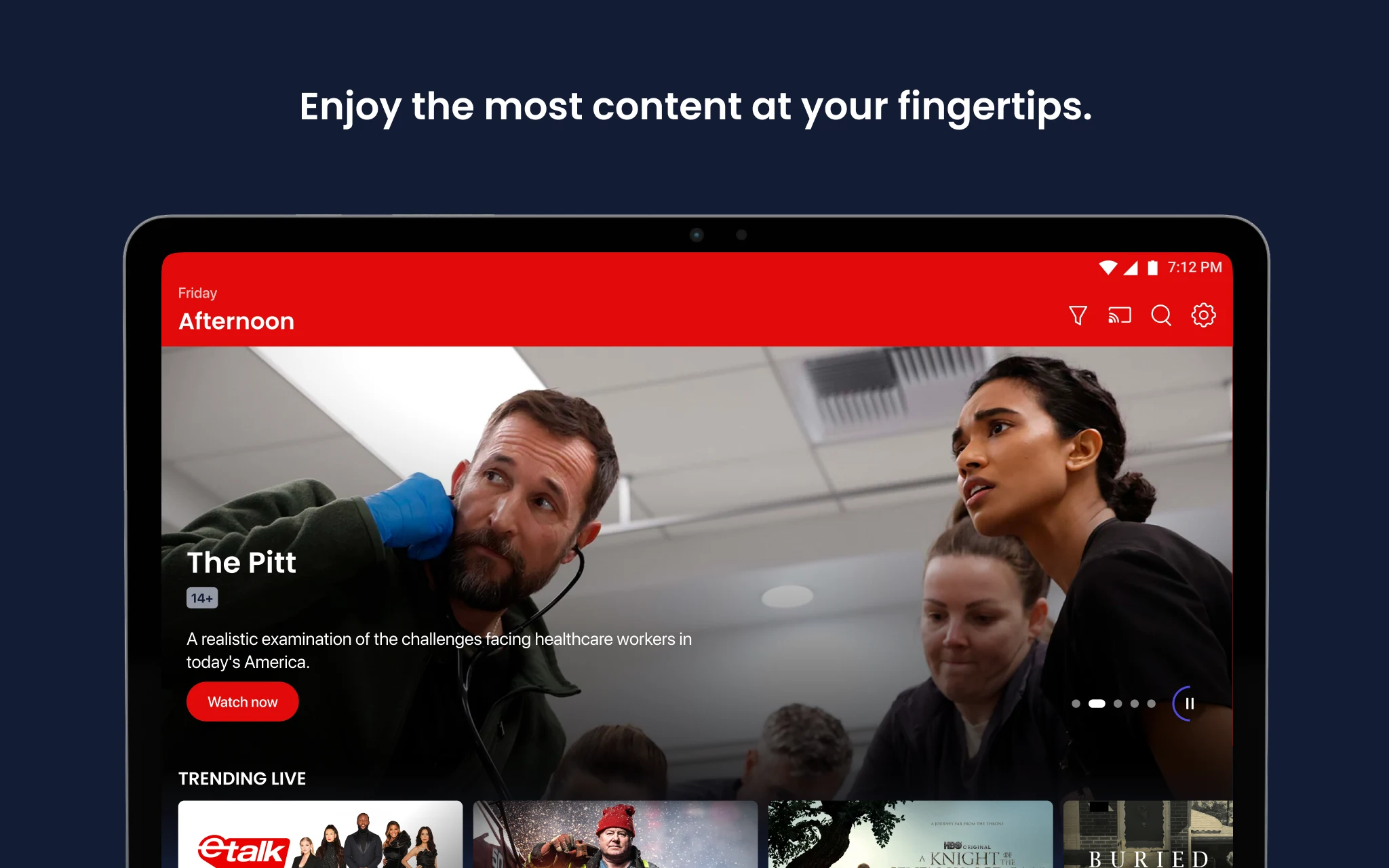 Virgin Plus TV screenshot